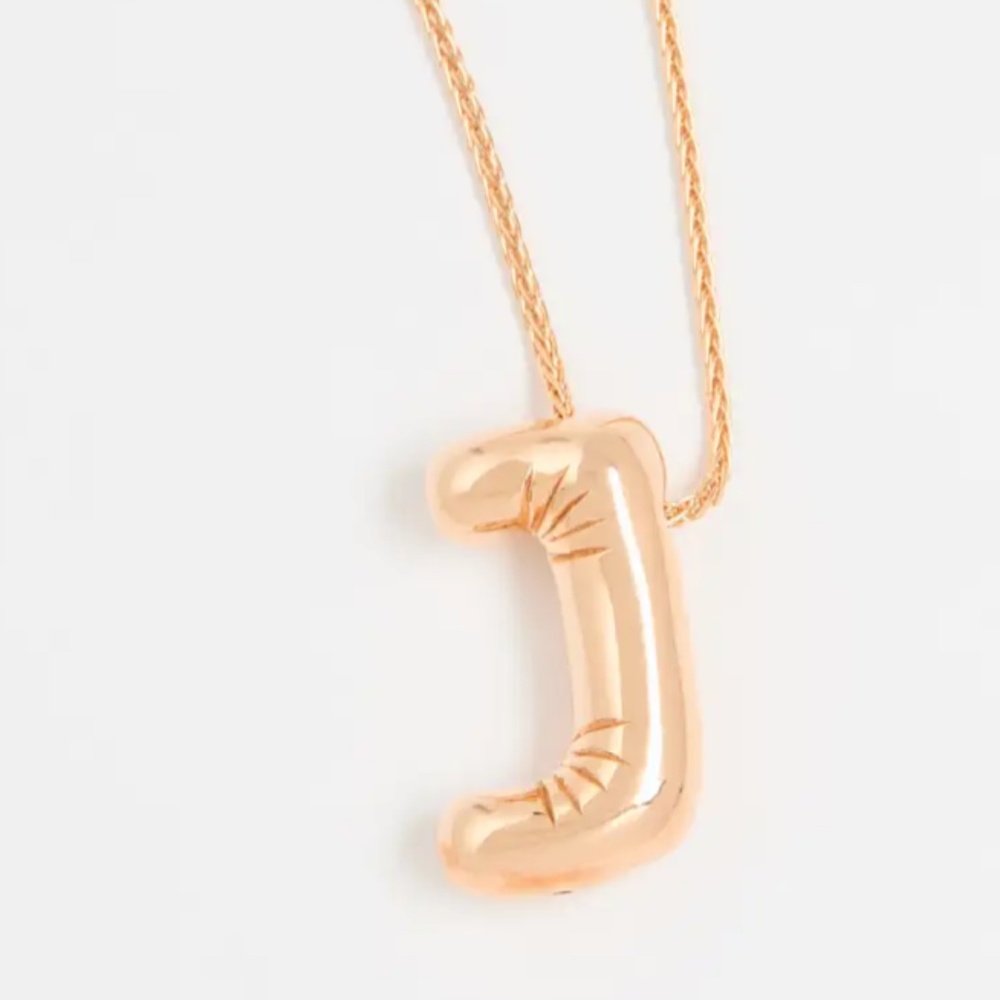 Maison Irem Balloon Letter "J" Necklace - NWOT. Selling @ $170 everywhere else!